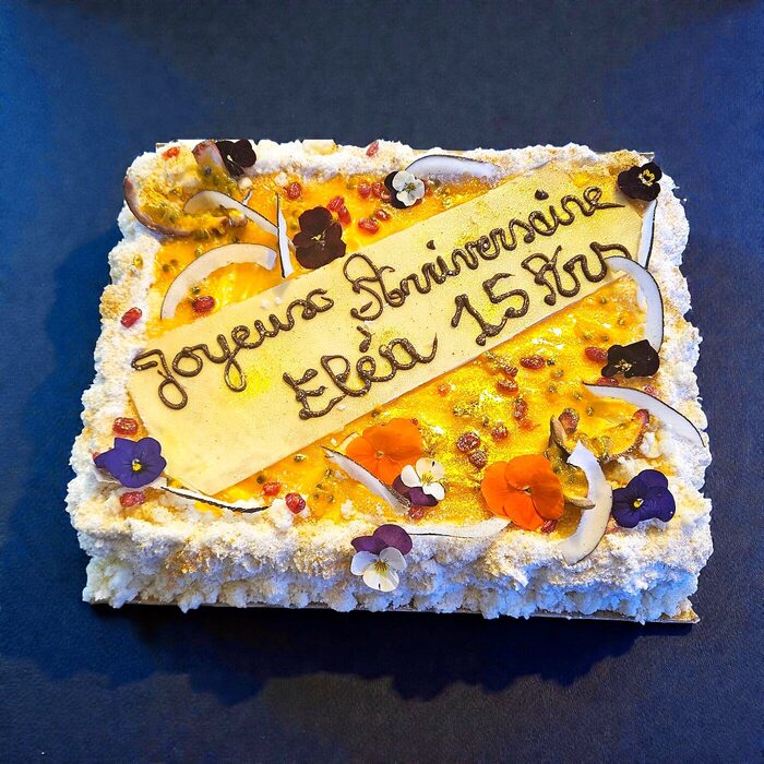 Gâteau d'anniversaire