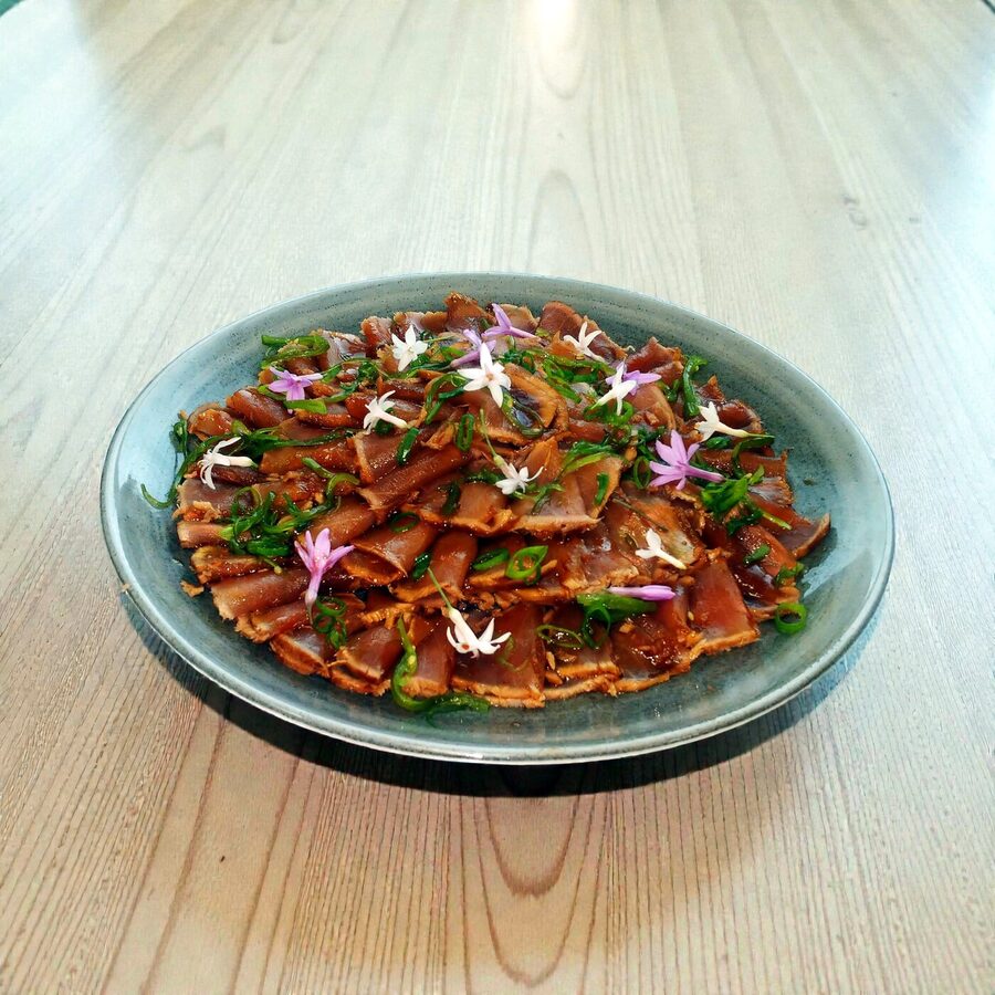 Entrée de thon tataki